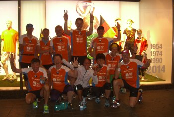 RUNNING Company beim BMW SportScheck Stadtlauf München 2014