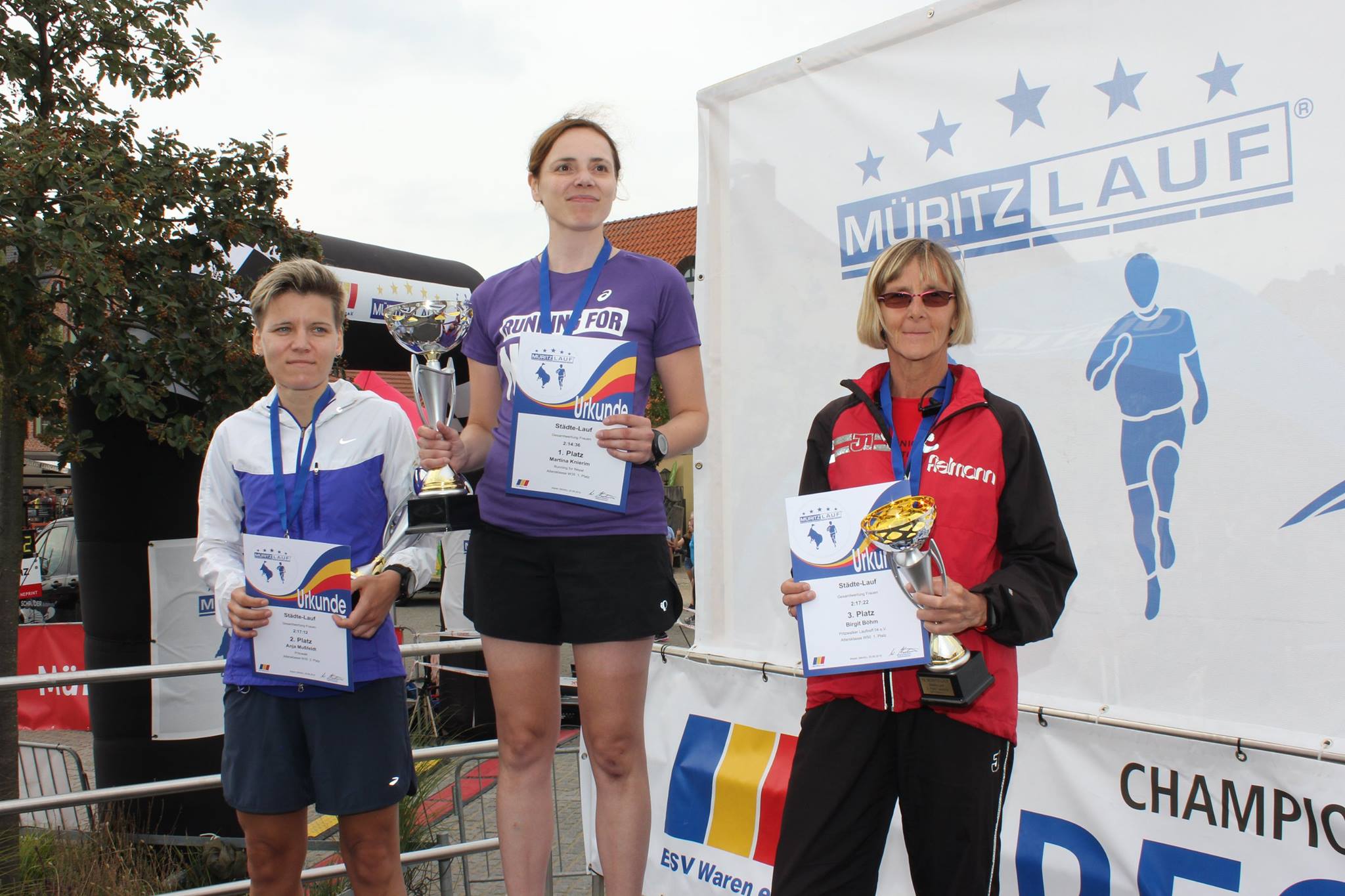 Zum ersten Mal ganz oben!