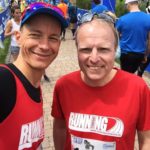 Henrik Lange und Olaf Dieckmann beim Sixtus-Schlierseelauf 2017