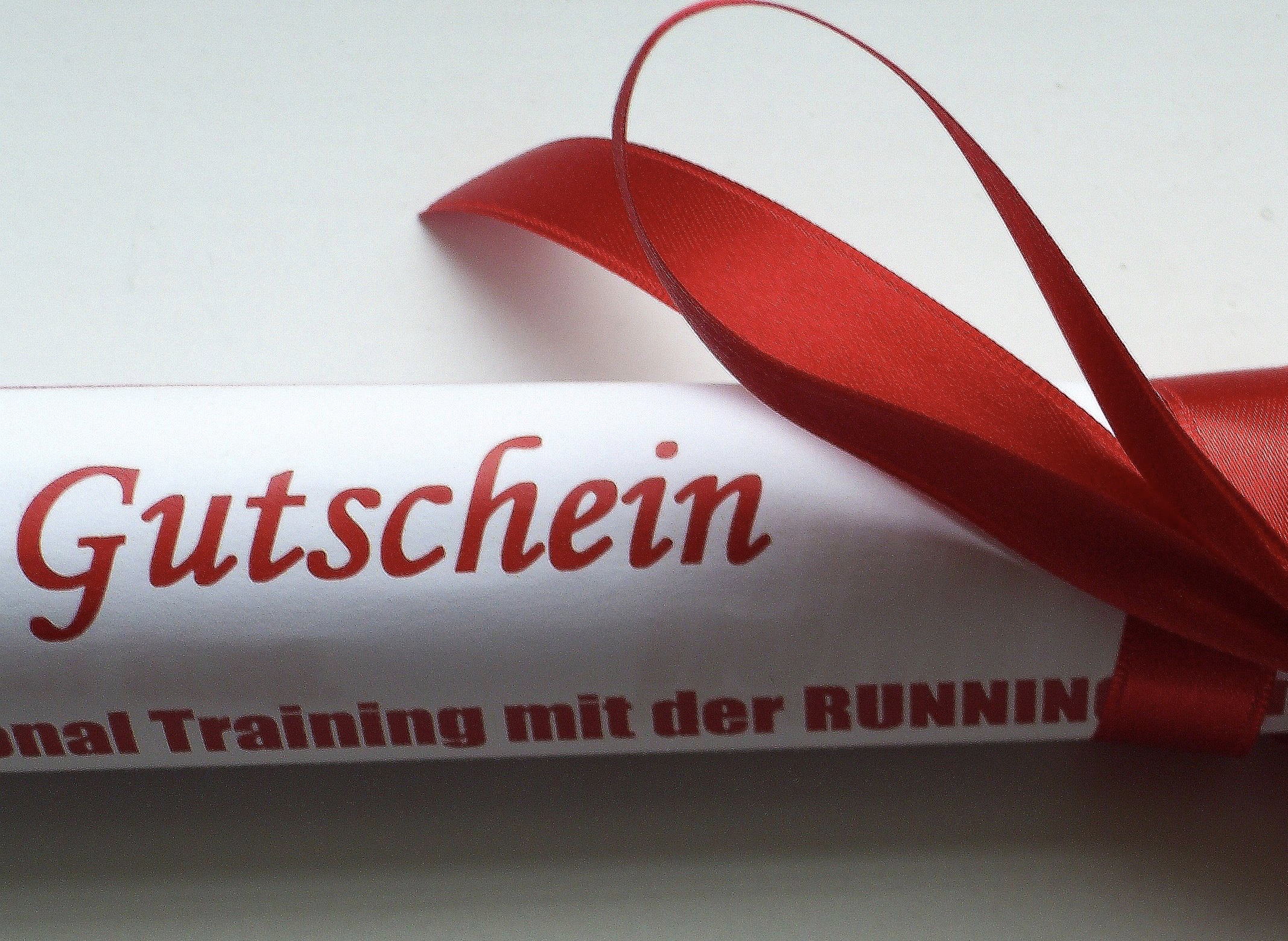 Belohne deinen persönlichen Helden mit einem RUNNING Company Gutschein