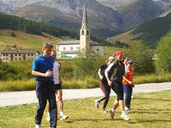 Lauf-ABC bei der Livigno Laufreise