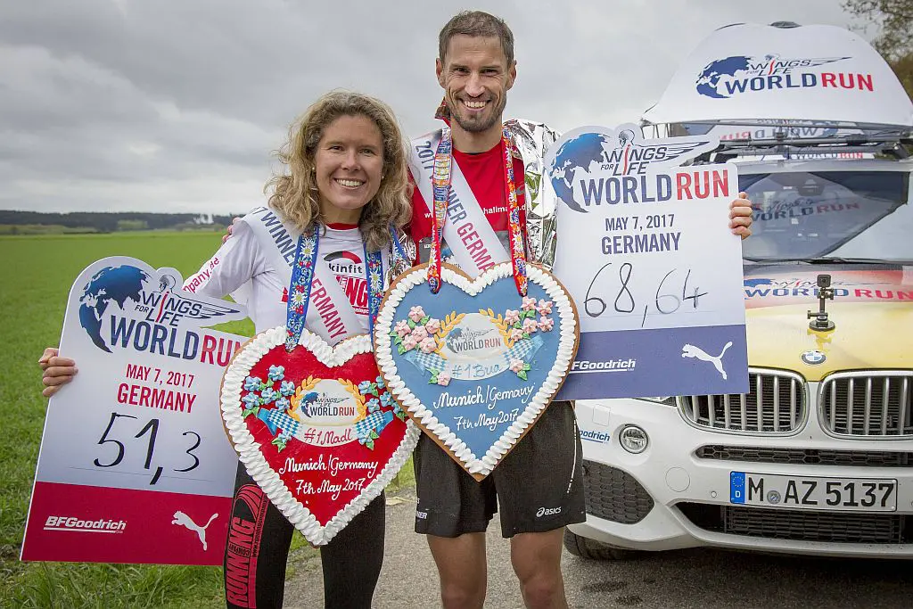 Unser Team läuft fast 1.000 Km beim Wings for Life World Run