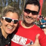Bianca meyer und Sergio Linhares beim Forstenrieder Volkslauf 2019