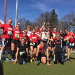 Red Runners vor dem Start beim Forstenrieder Volkslauf 2019
