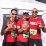Finisher-Bier nach dem Volkslauf