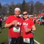 Ein kühles Bier nach dem Zieleinlauf