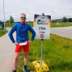 Andreas van Cuyck beim beim Wings for Life World Run 2019 in München bei KM 37