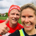 André Neudeck und Bianca Meyer beim Wings for Life World Run 2019 in München