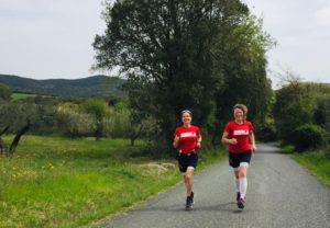 Happy Running bei der Toskana Laufreise