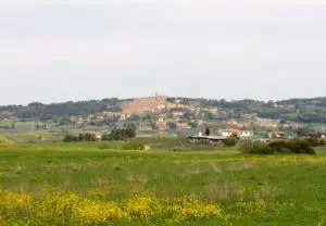 Der Ort Guardistallo in der Toskana